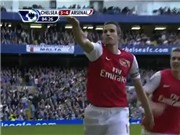 Bóng đá anh, ngoại hạng anh, lịch thi đấu euro 2012, Van Persie bị lên án vì chào kiểu phát-xít